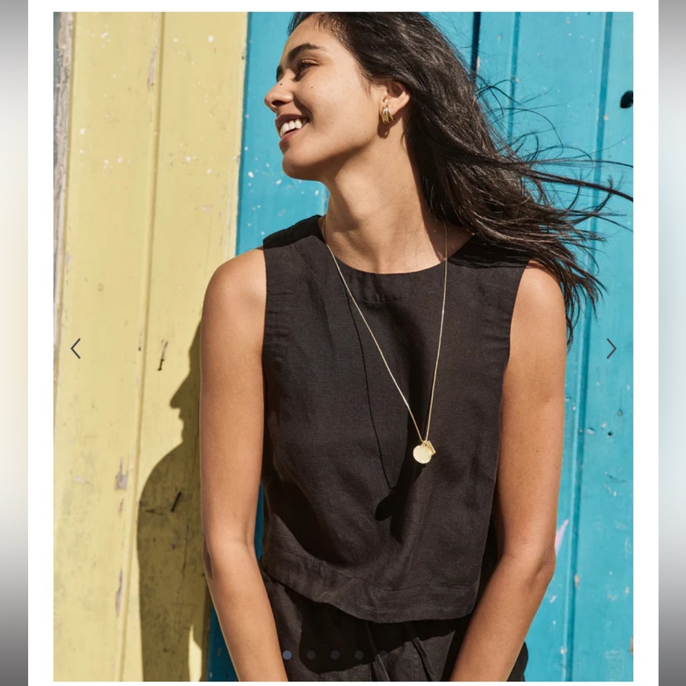 NWT Quinn Linen Tank